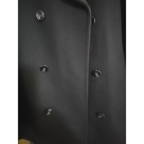 VINCE CAMUTO MEN CLASSIC WOOL BLEND BLACK Coat (VM6AB547) SIZE XL - Picture 2 of 9